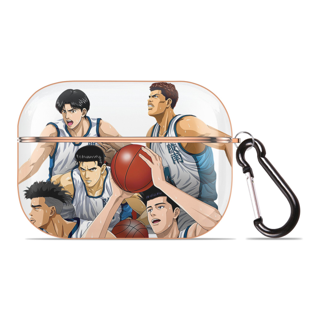 SLAM DUNK／スラムダンク 【AirPods Pro用】ハードシェル保護ケース｜耐衝撃・防指紋・カラビナ付き商品仕様