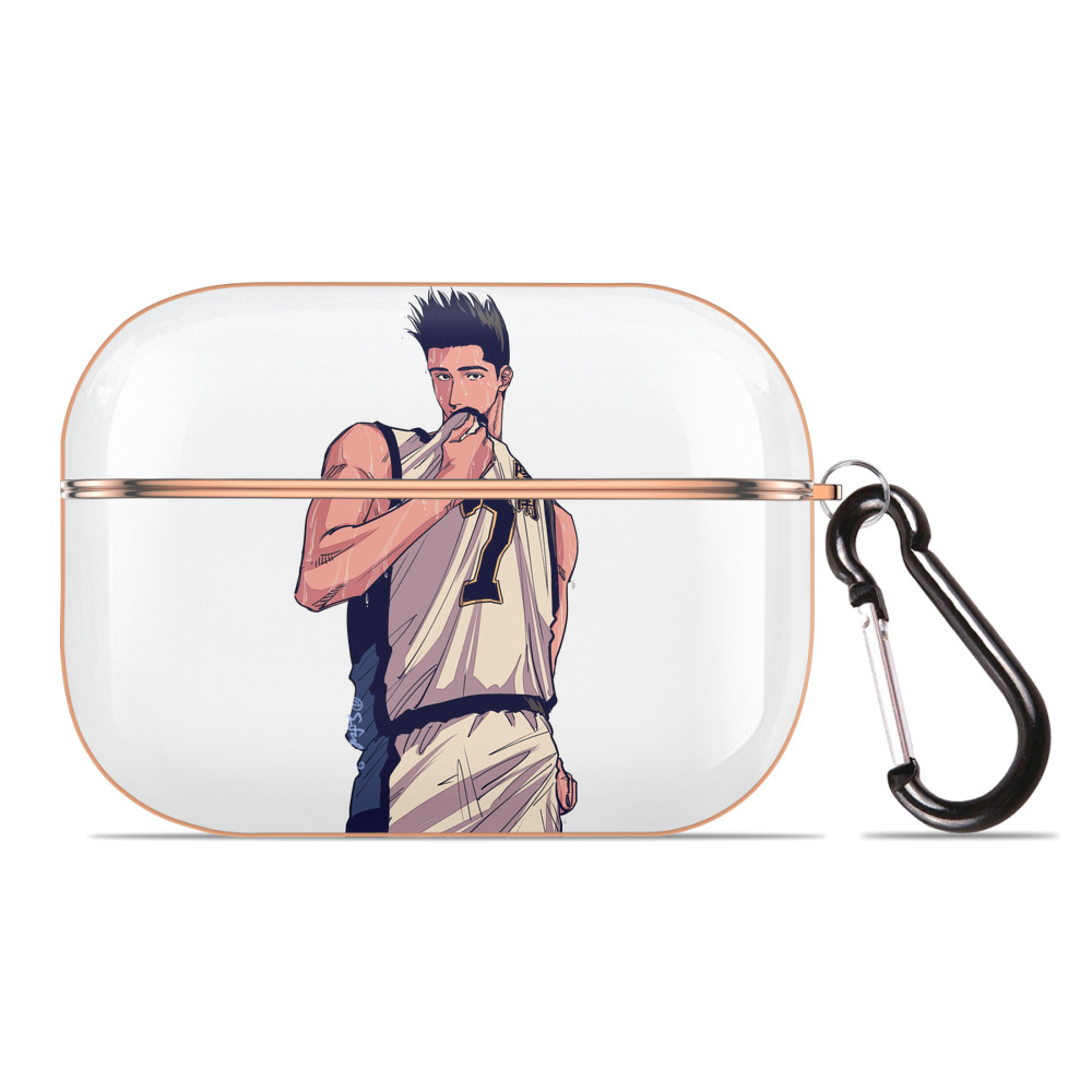 （画像用） SLAM DUNK／スラムダンク 【AirPods Pro用】ハードシェル保護ケース｜耐衝撃・防指紋・カラビナ付き商品仕様