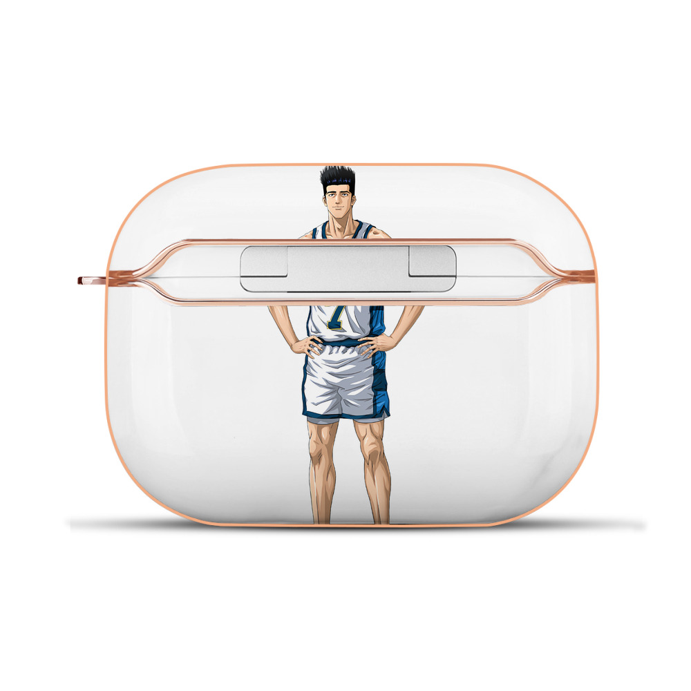 （画像用） SLAM DUNK／スラムダンク 【AirPods Pro用】ハードシェル保護ケース｜耐衝撃・防指紋・カラビナ付き商品仕様