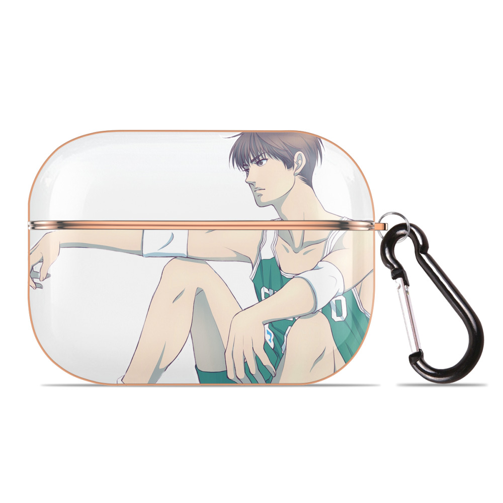SLAM DUNK／スラムダンク 【AirPods Pro用】ハードシェル保護ケース｜耐衝撃・防指紋・カラビナ付き商品仕様