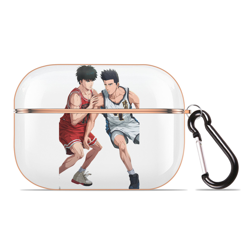 SLAM DUNK／スラムダンク 【AirPods Pro用】ハードシェル保護ケース｜耐衝撃・防指紋・カラビナ付き商品仕様