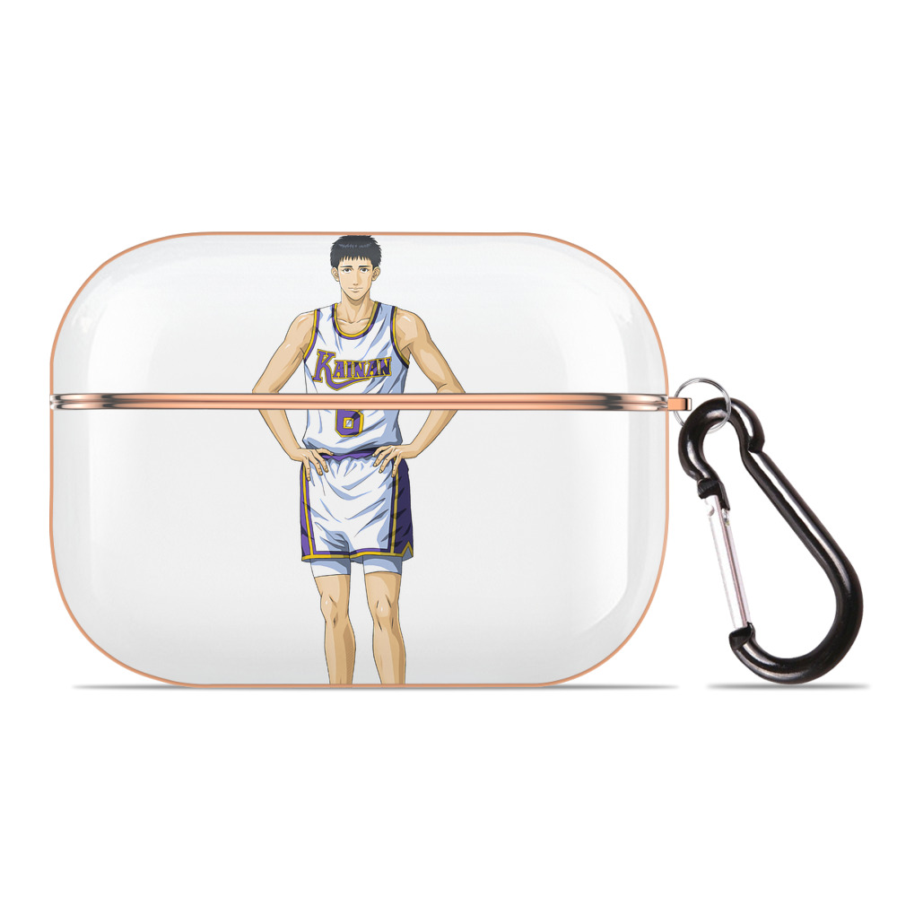 SLAM DUNK／スラムダンク 【AirPods Pro用】ハードシェル保護ケース｜耐衝撃・防指紋・カラビナ付き商品仕様