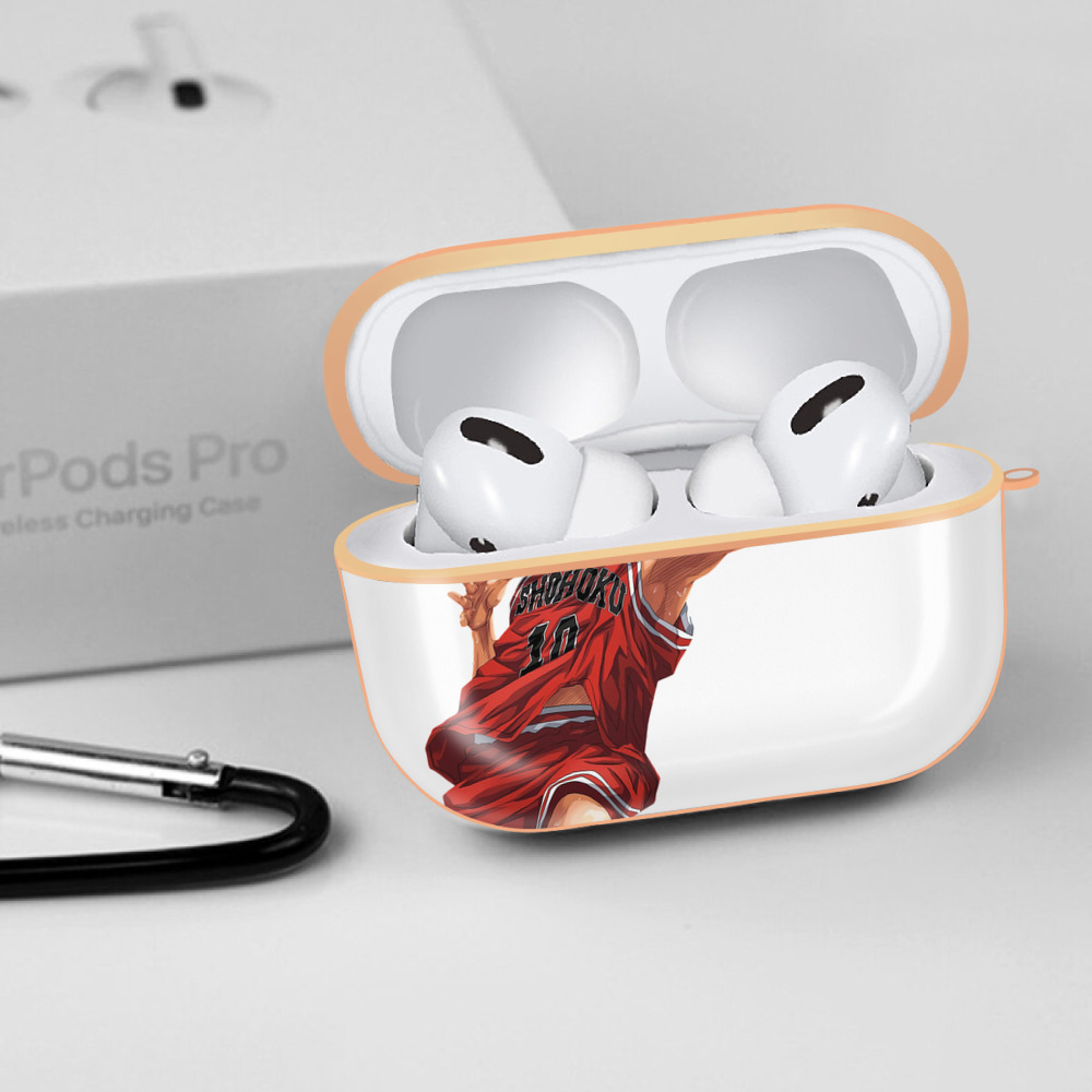 SLAM DUNK／スラムダンク 【AirPods Pro用】ハードシェル保護ケース｜耐衝撃・防指紋・カラビナ付き商品仕様