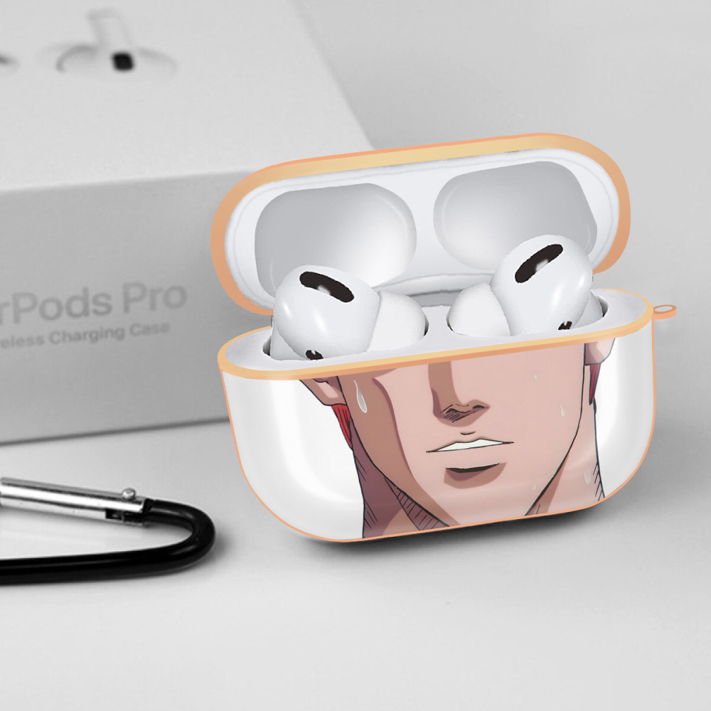 SLAM DUNK／スラムダンク 【AirPods Pro用】ハードシェル保護ケース｜耐衝撃・防指紋・カラビナ付き商品仕様