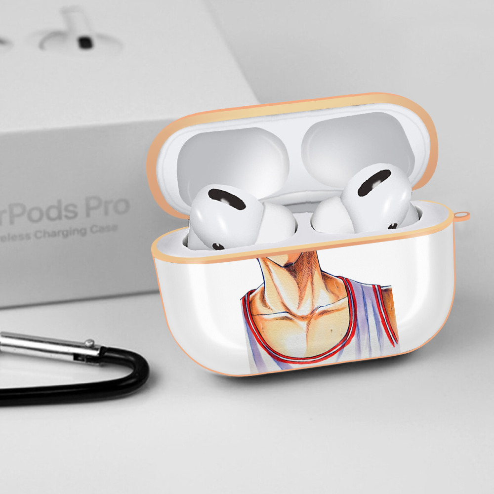 SLAM DUNK／スラムダンク 【AirPods Pro用】ハードシェル保護ケース｜耐衝撃・防指紋・カラビナ付き商品仕様