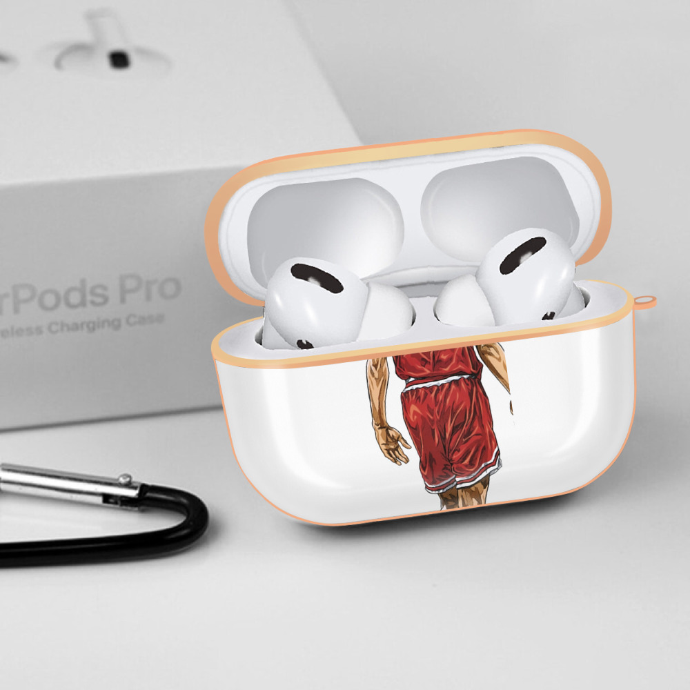 SLAM DUNK／スラムダンク 【AirPods Pro用】ハードシェル保護ケース｜耐衝撃・防指紋・カラビナ付き商品仕様