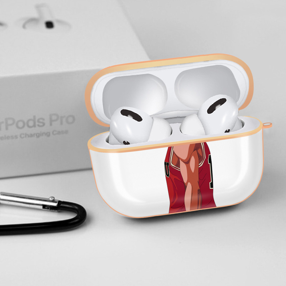 SLAM DUNK／スラムダンク 【AirPods Pro用】ハードシェル保護ケース｜耐衝撃・防指紋・カラビナ付き商品仕様