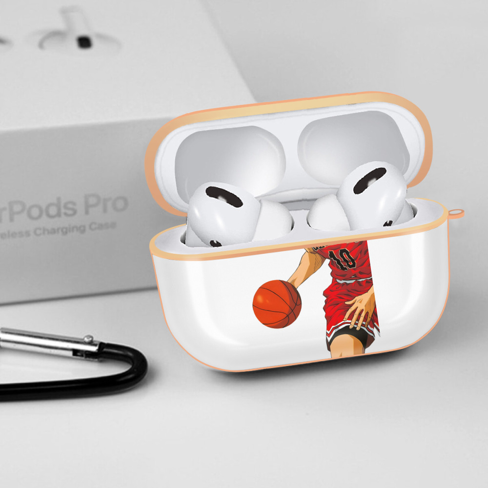 SLAM DUNK／スラムダンク 【AirPods Pro用】ハードシェル保護ケース｜耐衝撃・防指紋・カラビナ付き商品仕様