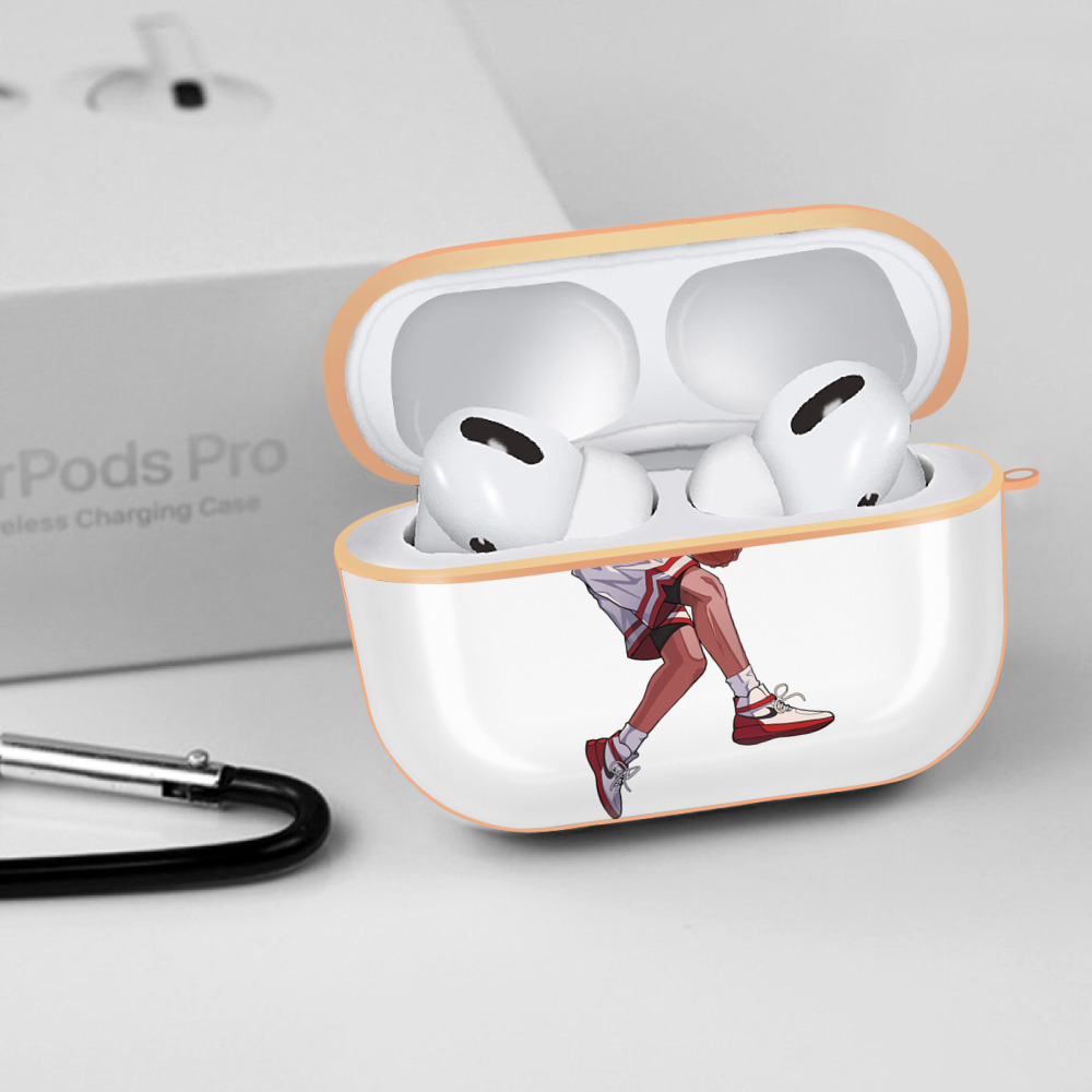 SLAM DUNK／スラムダンク 【AirPods Pro用】ハードシェル保護ケース｜耐衝撃・防指紋・カラビナ付き商品仕様