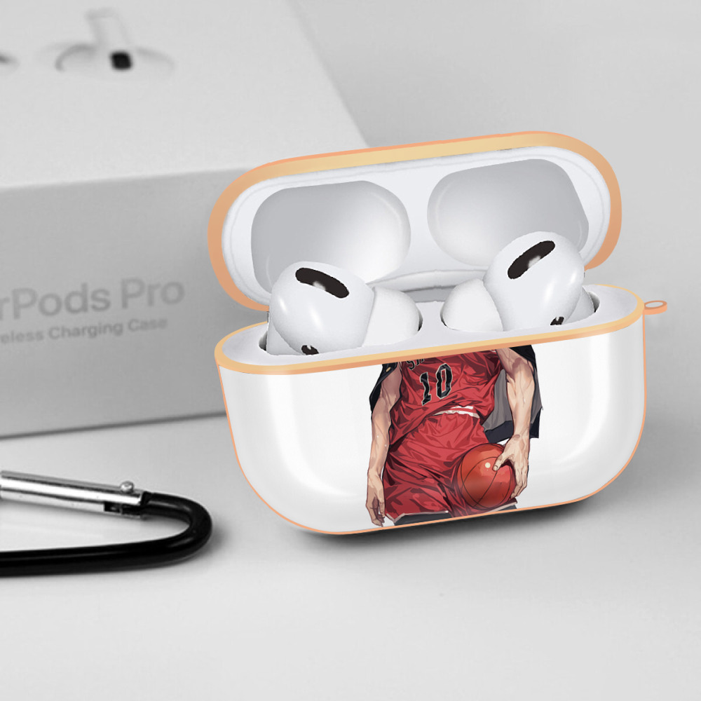SLAM DUNK／スラムダンク 【AirPods Pro用】ハードシェル保護ケース｜耐衝撃・防指紋・カラビナ付き商品仕様