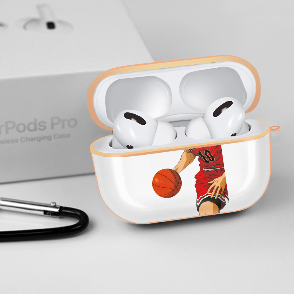 SLAM DUNK／スラムダンク 【AirPods Pro用】ハードシェル保護ケース｜耐衝撃・防指紋・カラビナ付き商品仕様