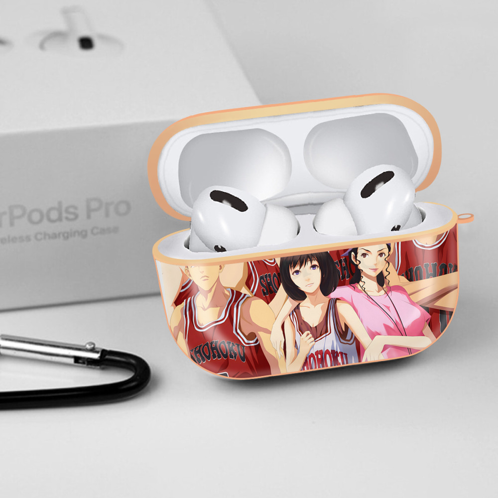 SLAM DUNK／スラムダンク 【AirPods Pro用】ハードシェル保護ケース｜耐衝撃・防指紋・カラビナ付き商品仕様