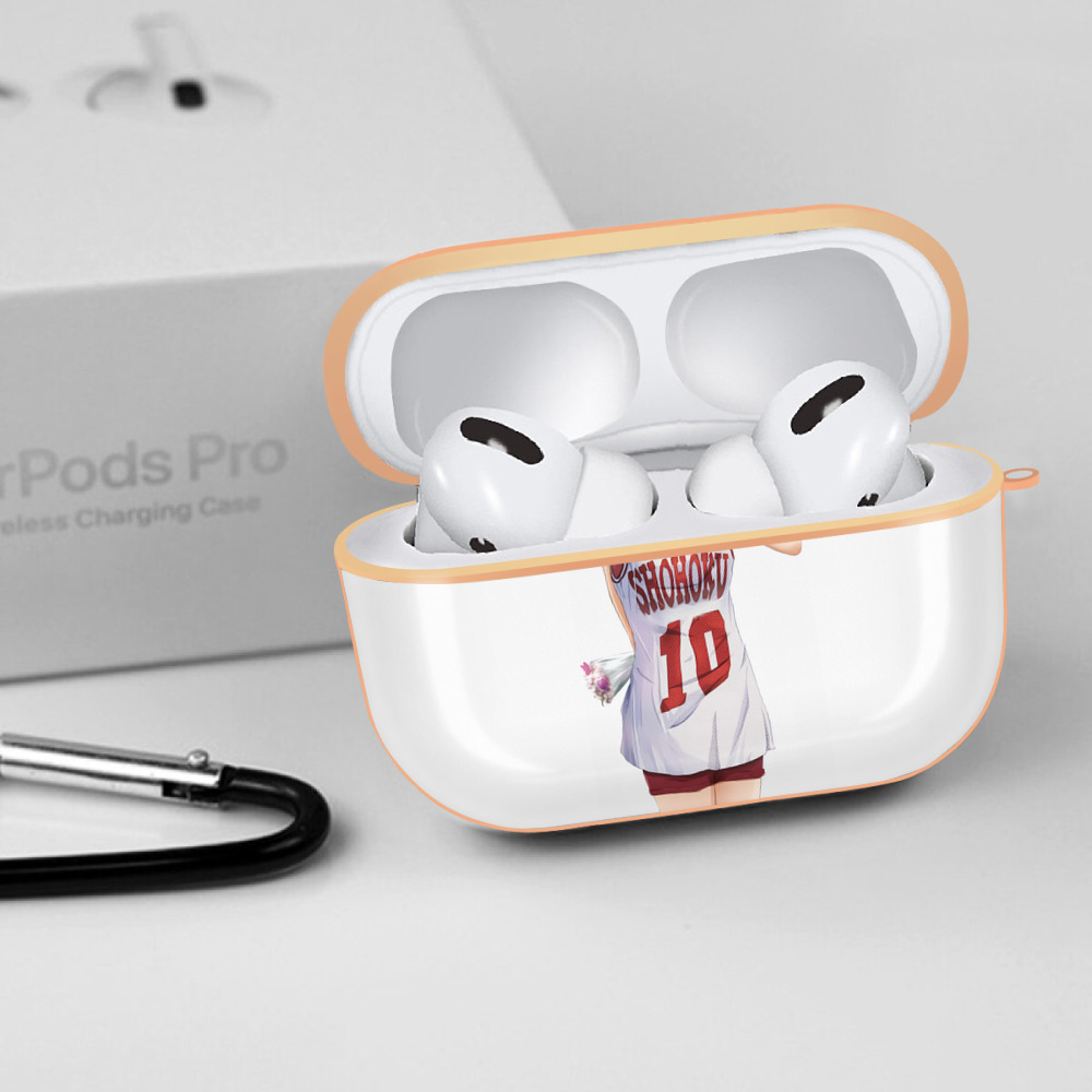 SLAM DUNK／スラムダンク 【AirPods Pro用】ハードシェル保護ケース｜耐衝撃・防指紋・カラビナ付き商品仕様