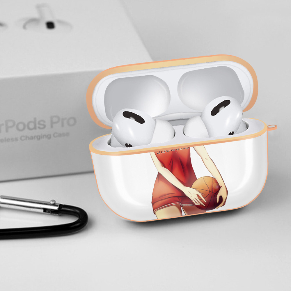 SLAM DUNK／スラムダンク 【AirPods Pro用】ハードシェル保護ケース｜耐衝撃・防指紋・カラビナ付き商品仕様