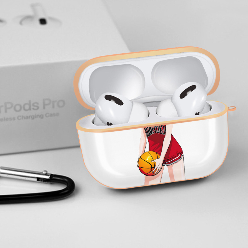 SLAM DUNK／スラムダンク 【AirPods Pro用】ハードシェル保護ケース｜耐衝撃・防指紋・カラビナ付き商品仕様