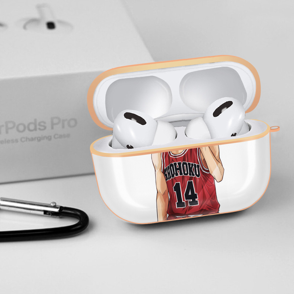 SLAM DUNK／スラムダンク 【AirPods Pro用】ハードシェル保護ケース｜耐衝撃・防指紋・カラビナ付き商品仕様
