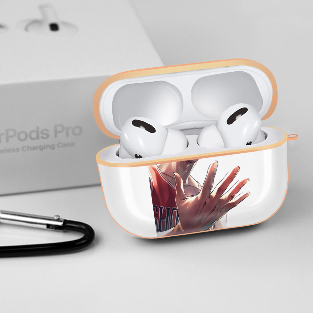 SLAM DUNK／スラムダンク 【AirPods Pro用】ハードシェル保護ケース｜耐衝撃・防指紋・カラビナ付き商品仕様
