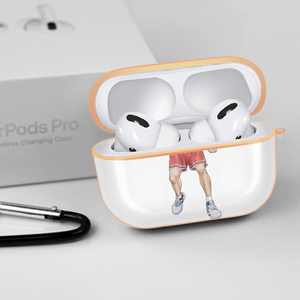 SLAM DUNK／スラムダンク 【AirPods Pro用】ハードシェル保護ケース｜耐衝撃・防指紋・カラビナ付き商品仕様