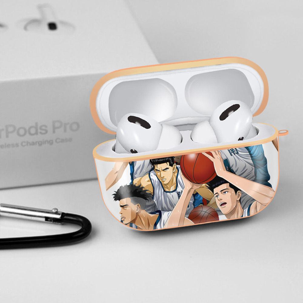 SLAM DUNK／スラムダンク 【AirPods Pro用】ハードシェル保護ケース｜耐衝撃・防指紋・カラビナ付き商品仕様