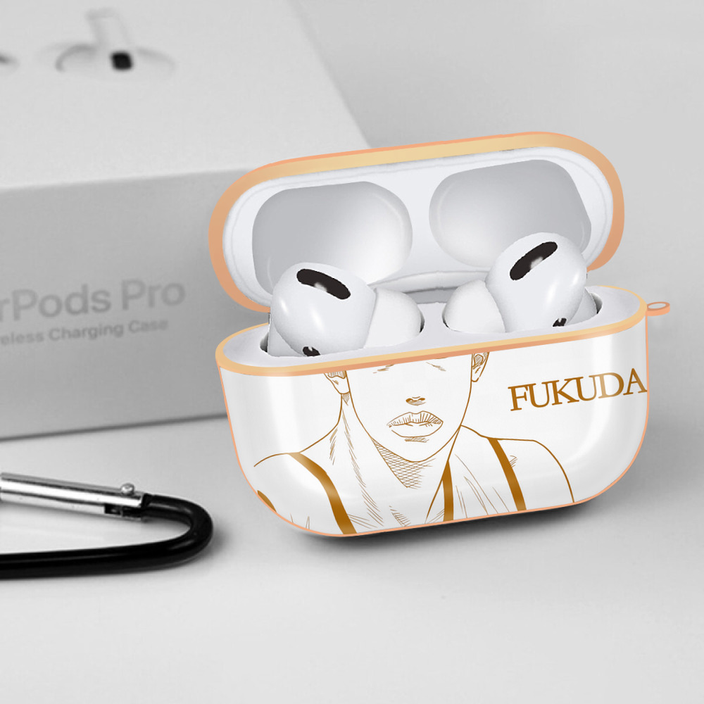SLAM DUNK／スラムダンク 【AirPods Pro用】ハードシェル保護ケース｜耐衝撃・防指紋・カラビナ付き商品仕様