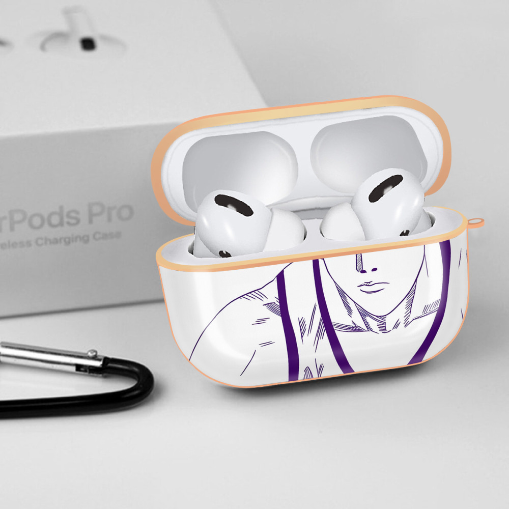 SLAM DUNK／スラムダンク 【AirPods Pro用】ハードシェル保護ケース｜耐衝撃・防指紋・カラビナ付き商品仕様