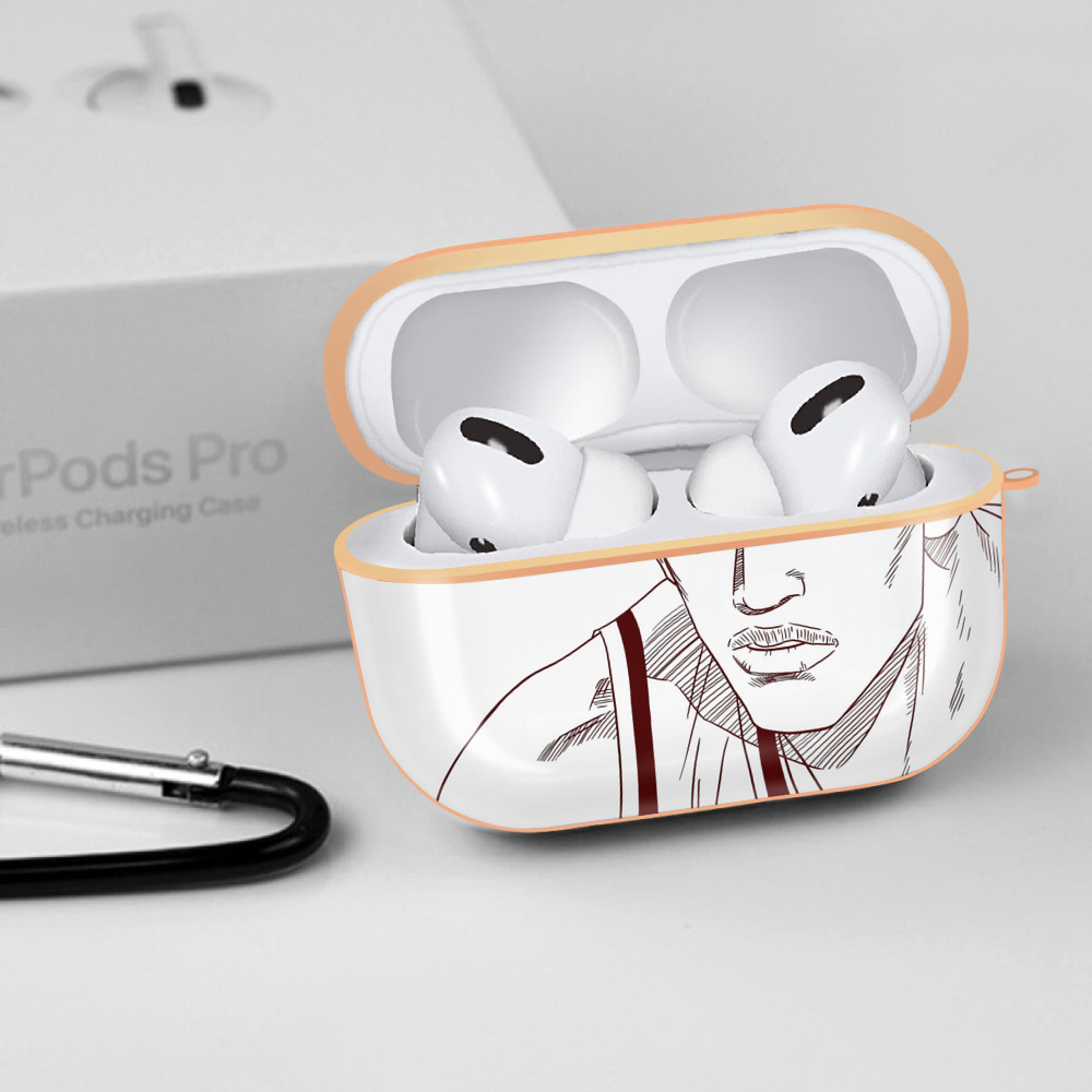 SLAM DUNK／スラムダンク 【AirPods Pro用】ハードシェル保護ケース｜耐衝撃・防指紋・カラビナ付き商品仕様
