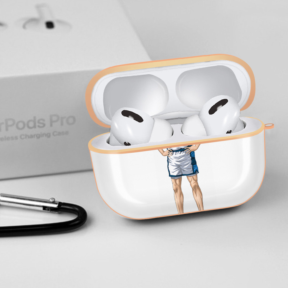 SLAM DUNK／スラムダンク 【AirPods Pro用】ハードシェル保護ケース｜耐衝撃・防指紋・カラビナ付き商品仕様