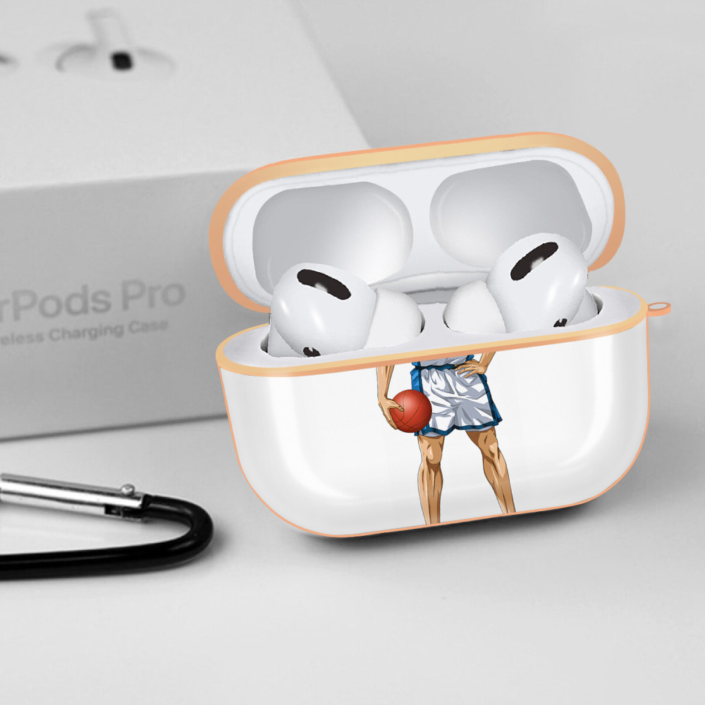 SLAM DUNK／スラムダンク 【AirPods Pro用】ハードシェル保護ケース｜耐衝撃・防指紋・カラビナ付き商品仕様