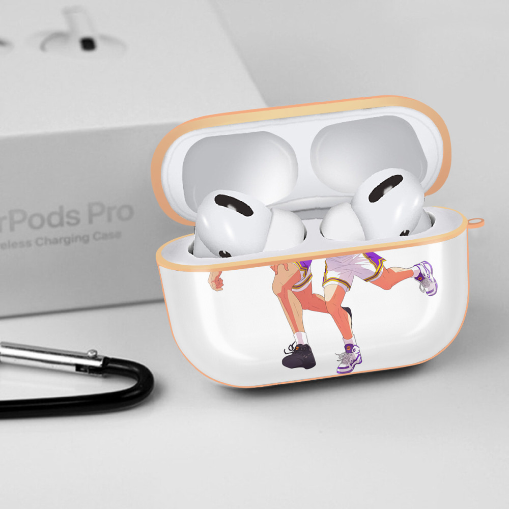 SLAM DUNK／スラムダンク 【AirPods Pro用】ハードシェル保護ケース｜耐衝撃・防指紋・カラビナ付き商品仕様