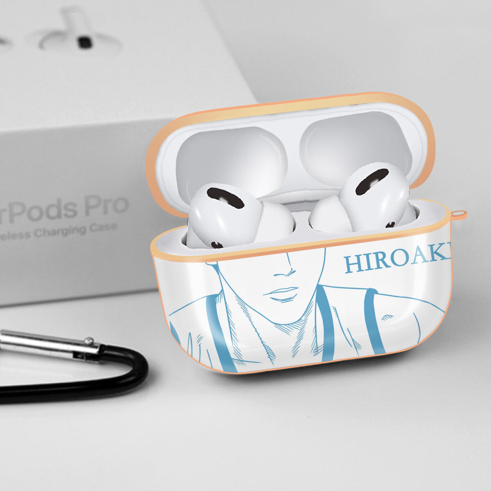 SLAM DUNK／スラムダンク 【AirPods Pro用】ハードシェル保護ケース｜耐衝撃・防指紋・カラビナ付き商品仕様