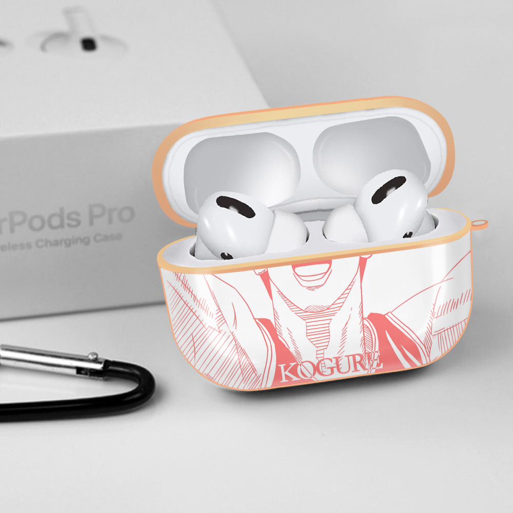 SLAM DUNK／スラムダンク 【AirPods Pro用】ハードシェル保護ケース｜耐衝撃・防指紋・カラビナ付き商品仕様