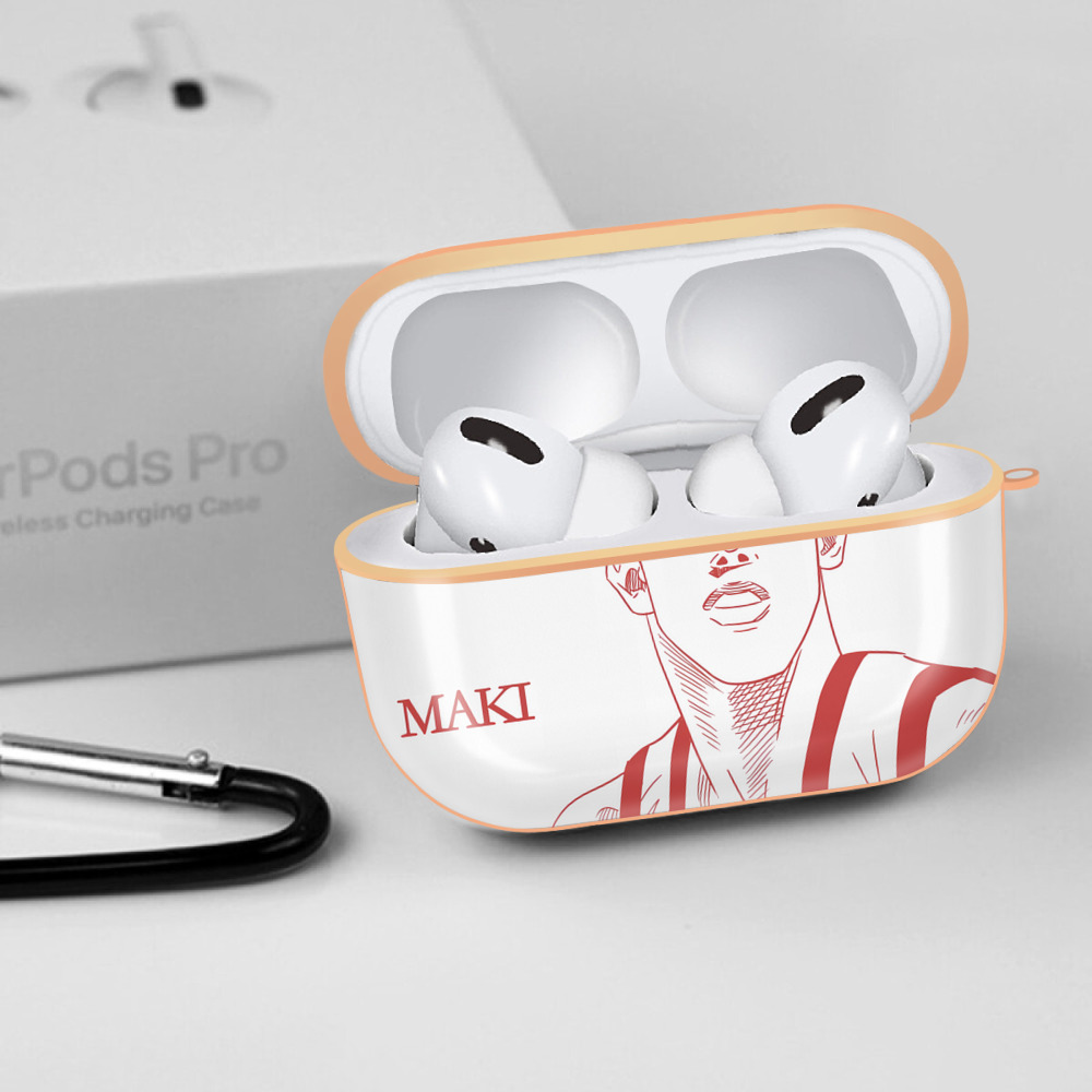 SLAM DUNK／スラムダンク 【AirPods Pro用】ハードシェル保護ケース｜耐衝撃・防指紋・カラビナ付き商品仕様