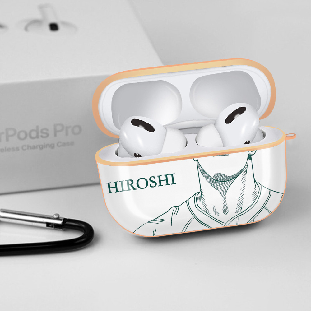 SLAM DUNK／スラムダンク 【AirPods Pro用】ハードシェル保護ケース｜耐衝撃・防指紋・カラビナ付き商品仕様