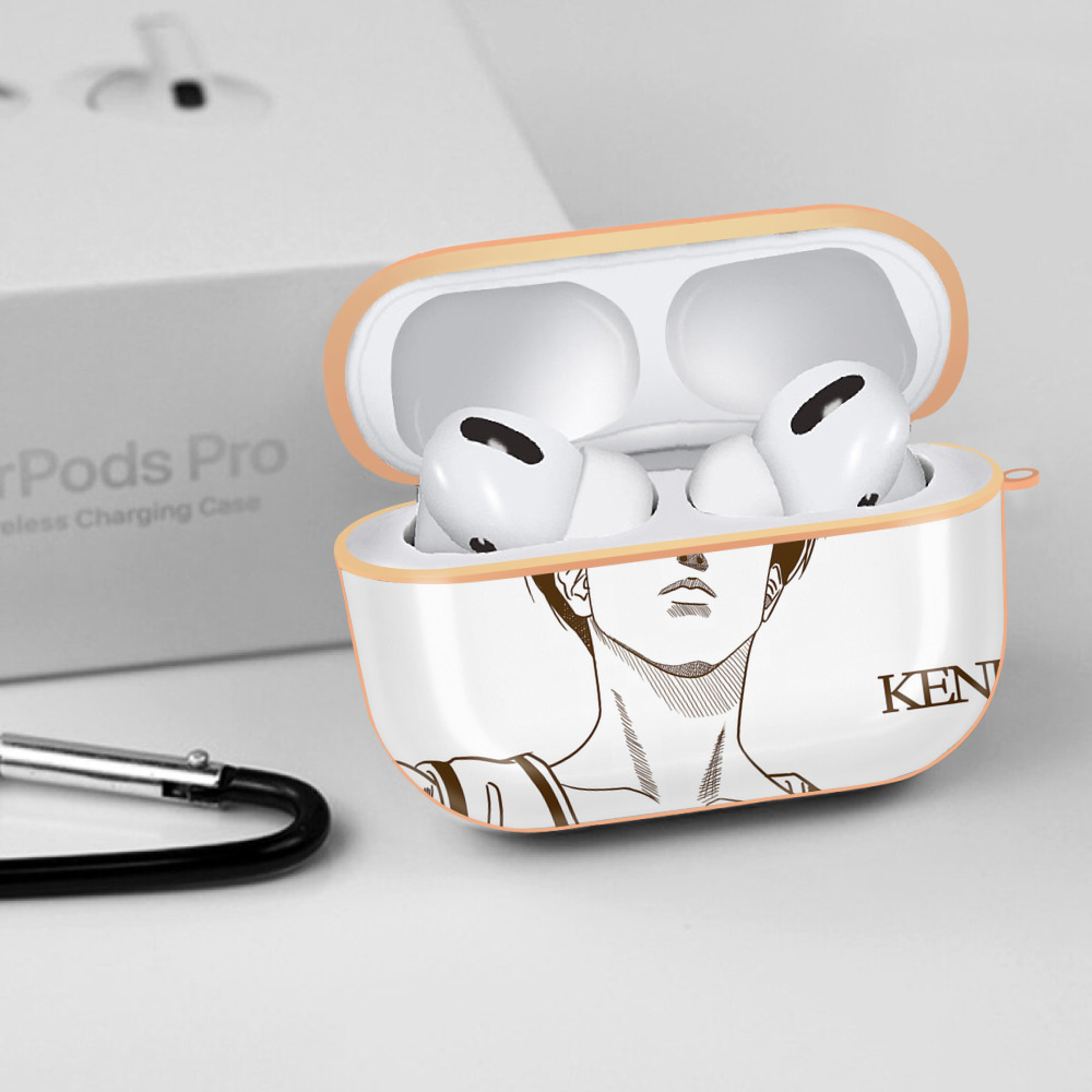 SLAM DUNK／スラムダンク 【AirPods Pro用】ハードシェル保護ケース｜耐衝撃・防指紋・カラビナ付き商品仕様