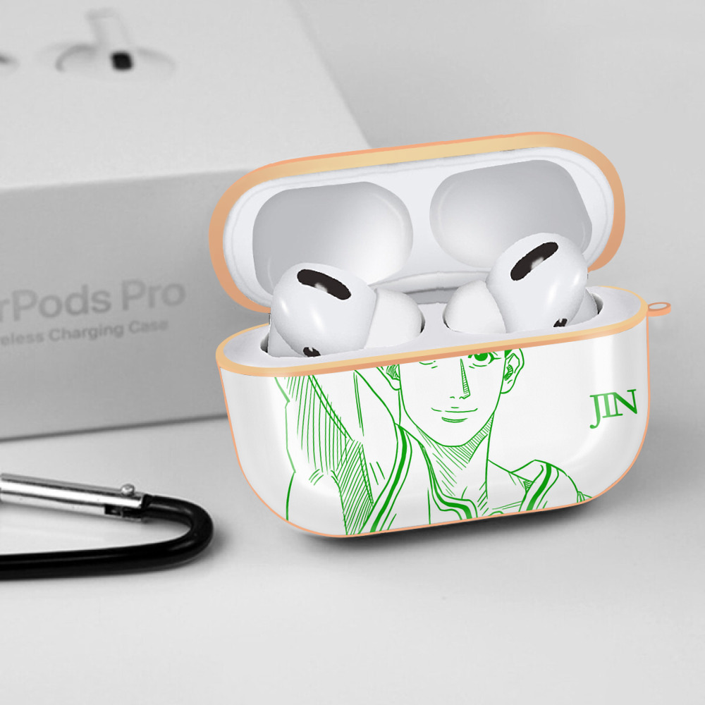SLAM DUNK／スラムダンク 【AirPods Pro用】ハードシェル保護ケース｜耐衝撃・防指紋・カラビナ付き商品仕様