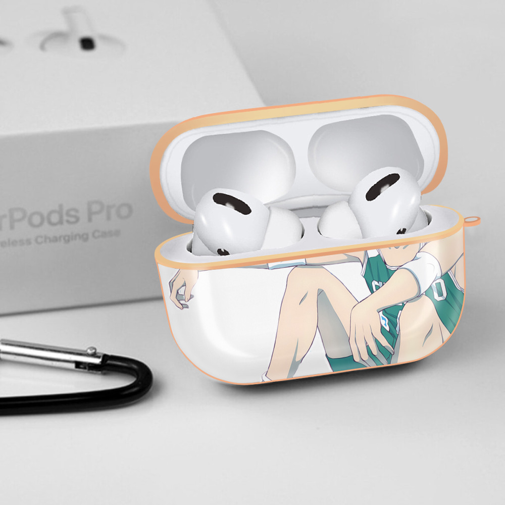 SLAM DUNK／スラムダンク 【AirPods Pro用】ハードシェル保護ケース｜耐衝撃・防指紋・カラビナ付き商品仕様