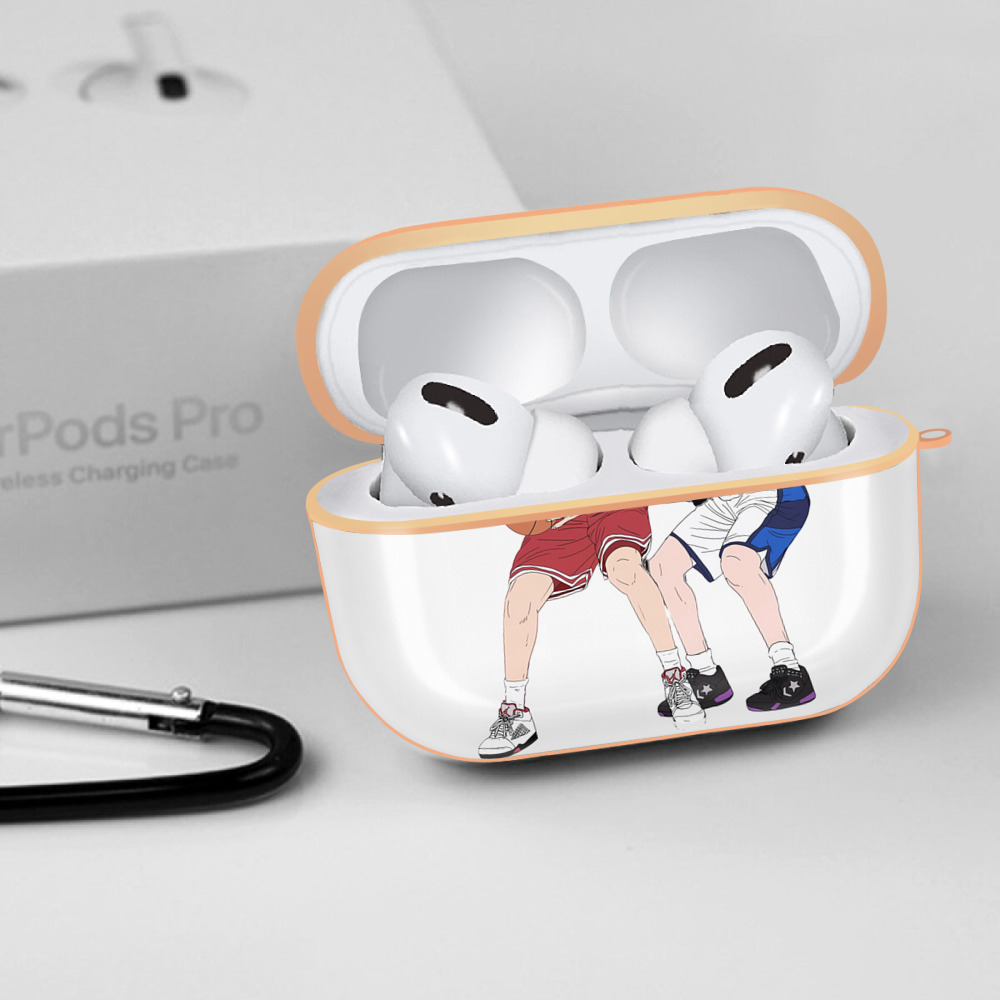 SLAM DUNK／スラムダンク 【AirPods Pro用】ハードシェル保護ケース｜耐衝撃・防指紋・カラビナ付き商品仕様