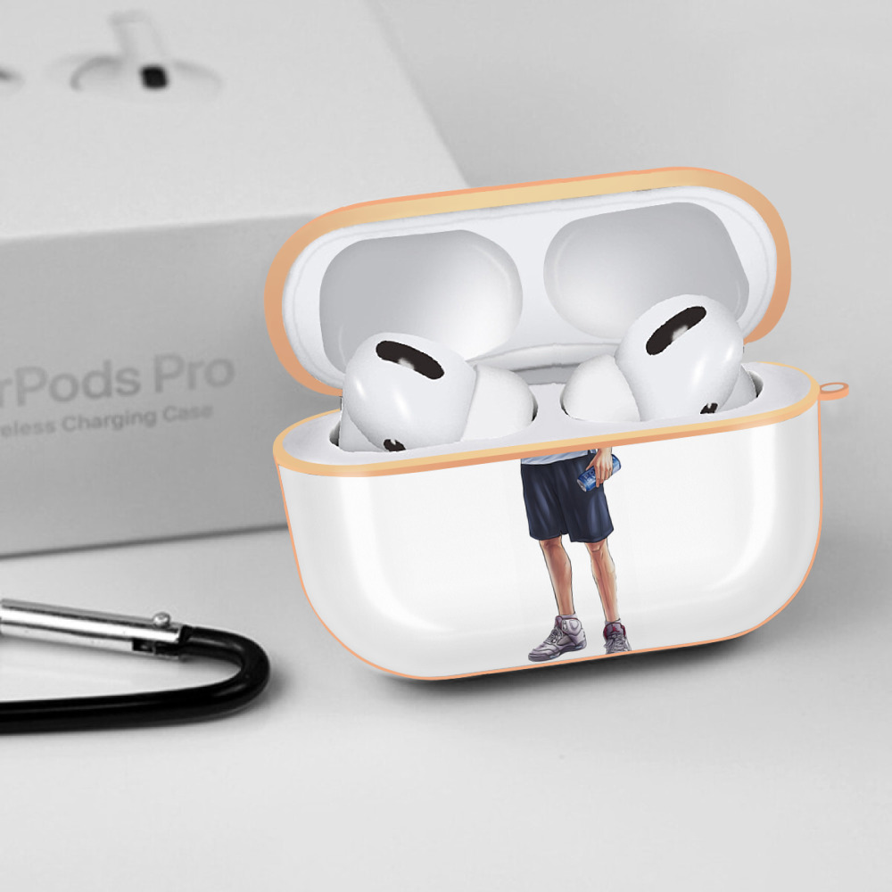 SLAM DUNK／スラムダンク 【AirPods Pro用】ハードシェル保護ケース｜耐衝撃・防指紋・カラビナ付き商品仕様