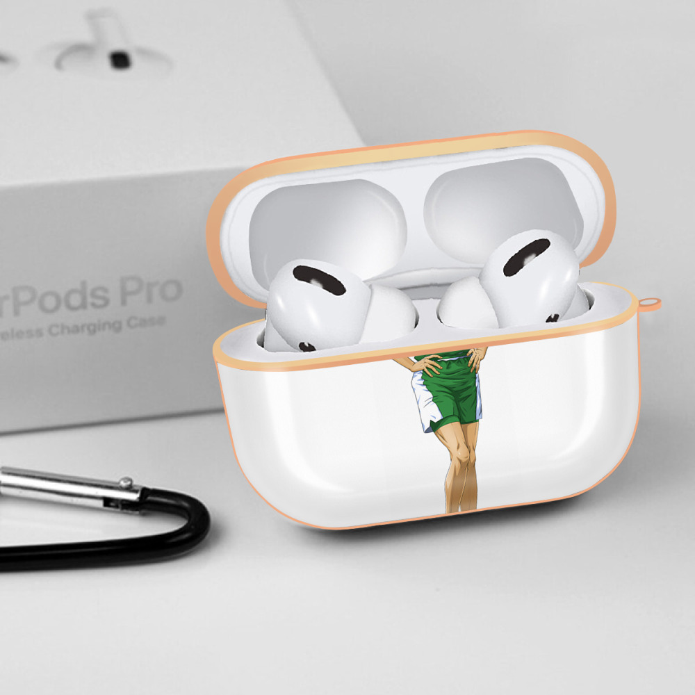 SLAM DUNK／スラムダンク 【AirPods Pro用】ハードシェル保護ケース｜耐衝撃・防指紋・カラビナ付き商品仕様