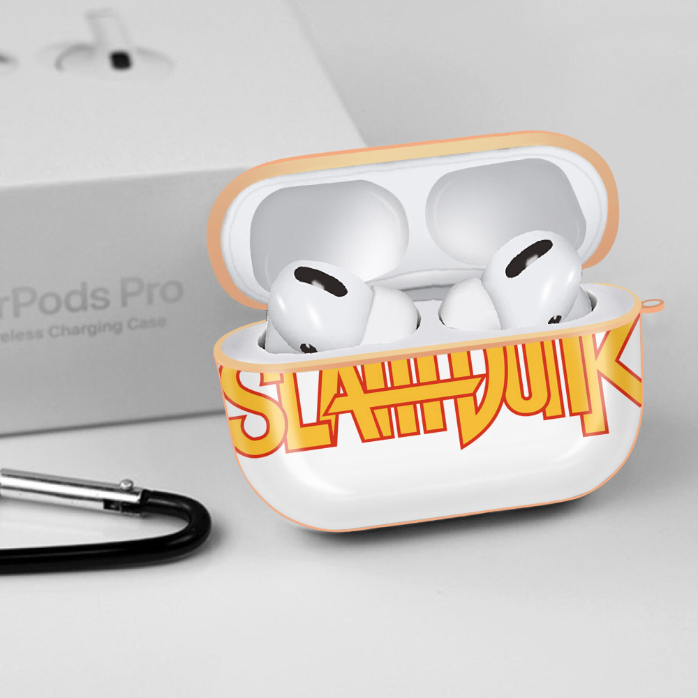 SLAM DUNK／スラムダンク 【AirPods Pro用】ハードシェル保護ケース｜耐衝撃・防指紋・カラビナ付き商品仕様