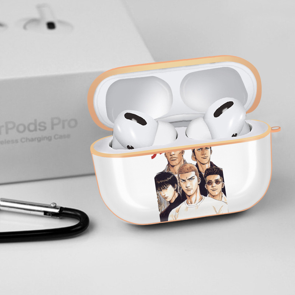 SLAM DUNK／スラムダンク 【AirPods Pro用】ハードシェル保護ケース｜耐衝撃・防指紋・カラビナ付き商品仕様