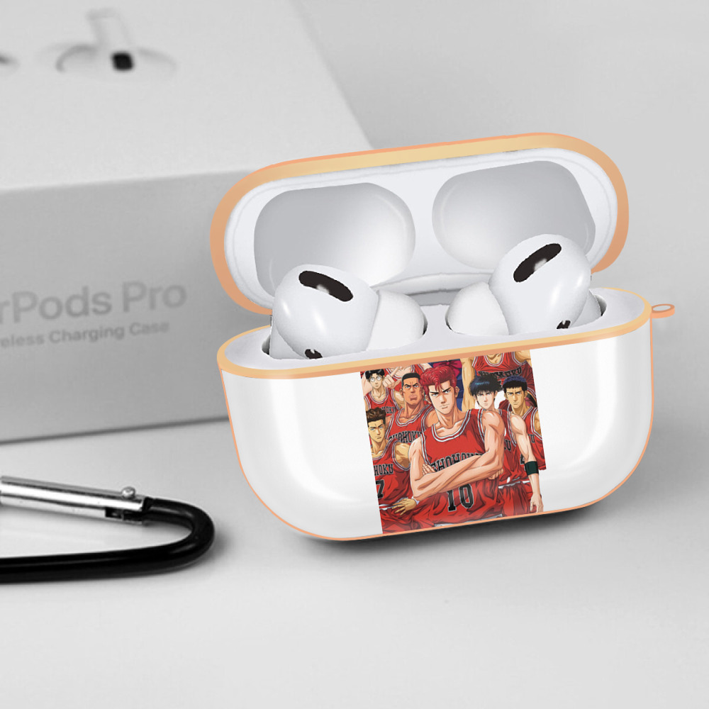 SLAM DUNK／スラムダンク 【AirPods Pro用】ハードシェル保護ケース｜耐衝撃・防指紋・カラビナ付き商品仕様