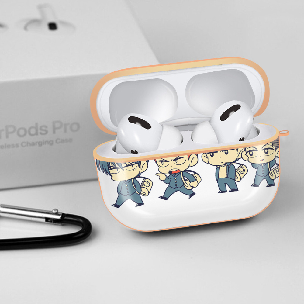 SLAM DUNK／スラムダンク 【AirPods Pro用】ハードシェル保護ケース｜耐衝撃・防指紋・カラビナ付き商品仕様