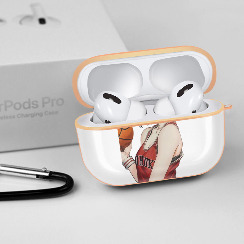 SLAM DUNK／スラムダンク 【AirPods Pro用】ハードシェル保護ケース｜耐衝撃・防指紋・カラビナ付き商品仕様
