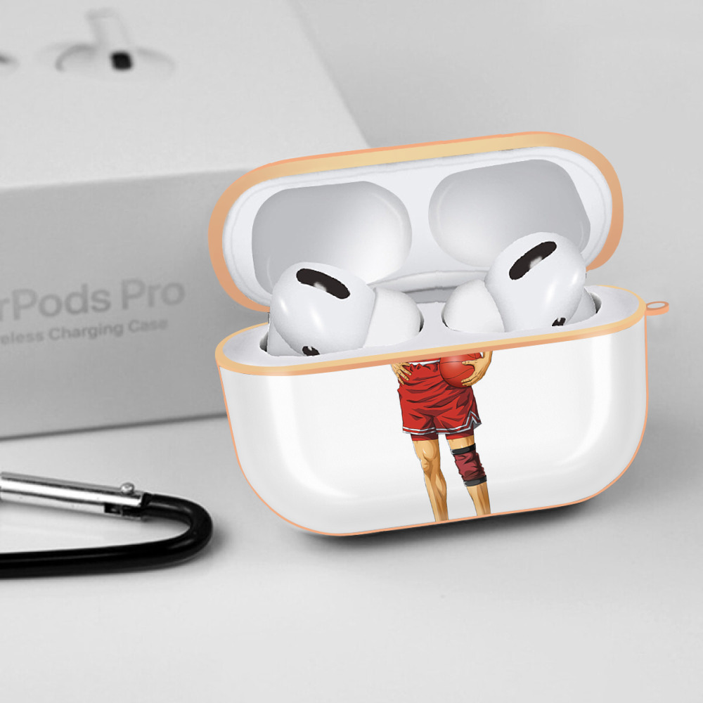SLAM DUNK／スラムダンク 【AirPods Pro用】ハードシェル保護ケース｜耐衝撃・防指紋・カラビナ付き商品仕様