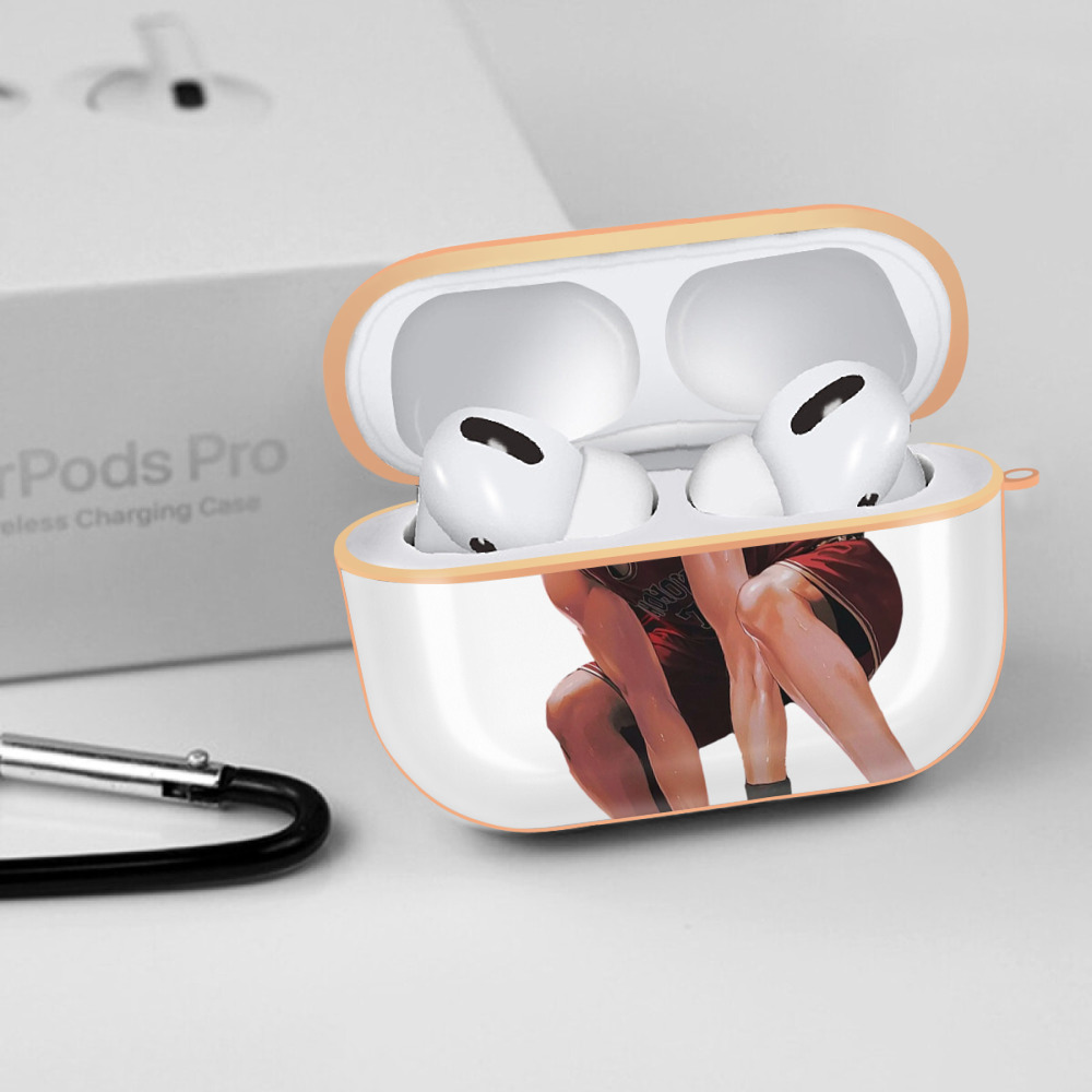 SLAM DUNK／スラムダンク 【AirPods Pro用】ハードシェル保護ケース｜耐衝撃・防指紋・カラビナ付き商品仕様