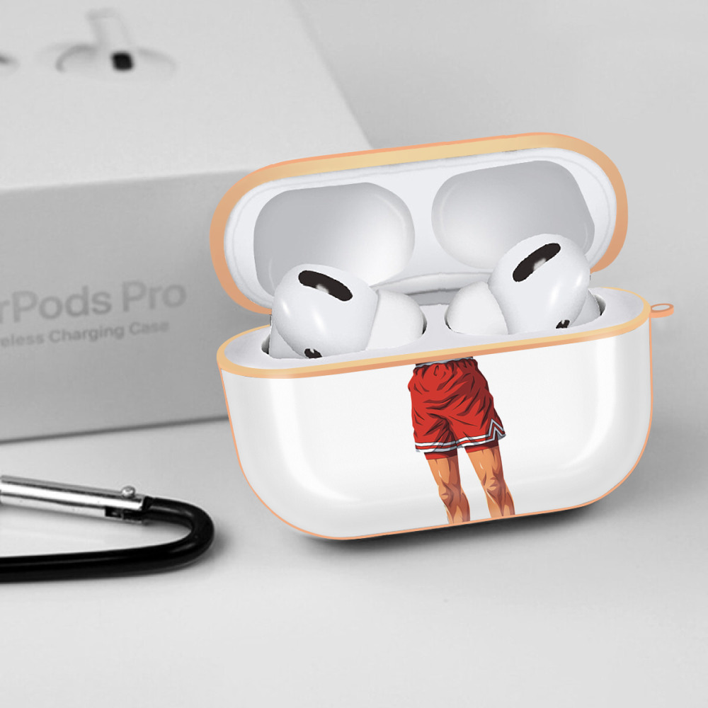 SLAM DUNK／スラムダンク 【AirPods Pro用】ハードシェル保護ケース｜耐衝撃・防指紋・カラビナ付き商品仕様