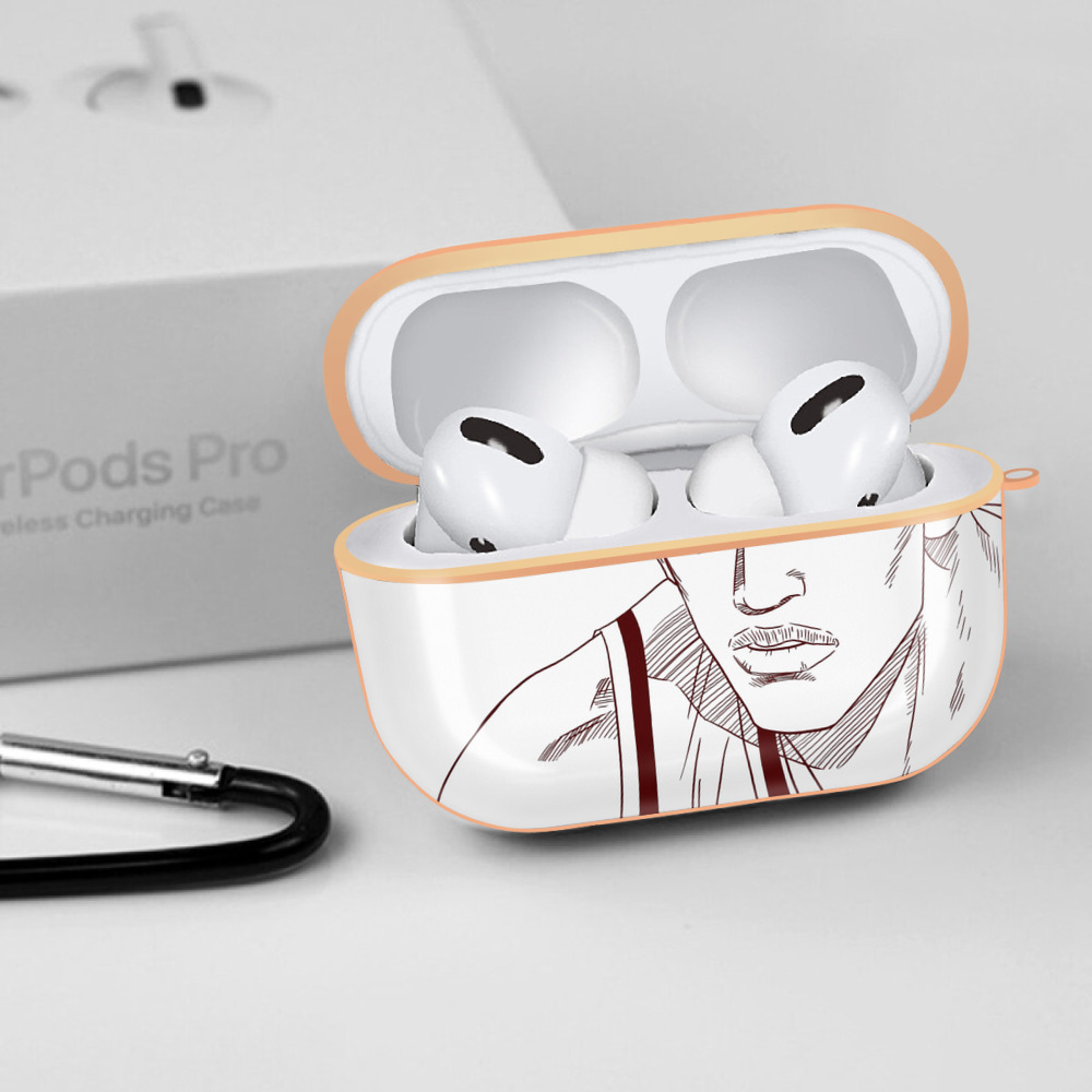 SLAM DUNK／スラムダンク 【AirPods Pro用】ハードシェル保護ケース｜耐衝撃・防指紋・カラビナ付き商品仕様