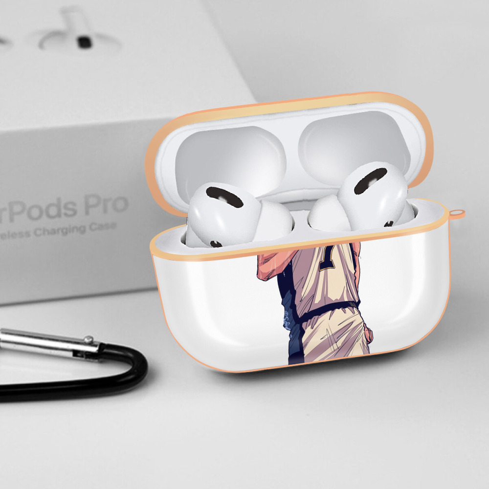 SLAM DUNK／スラムダンク 【AirPods Pro用】ハードシェル保護ケース｜耐衝撃・防指紋・カラビナ付き商品仕様