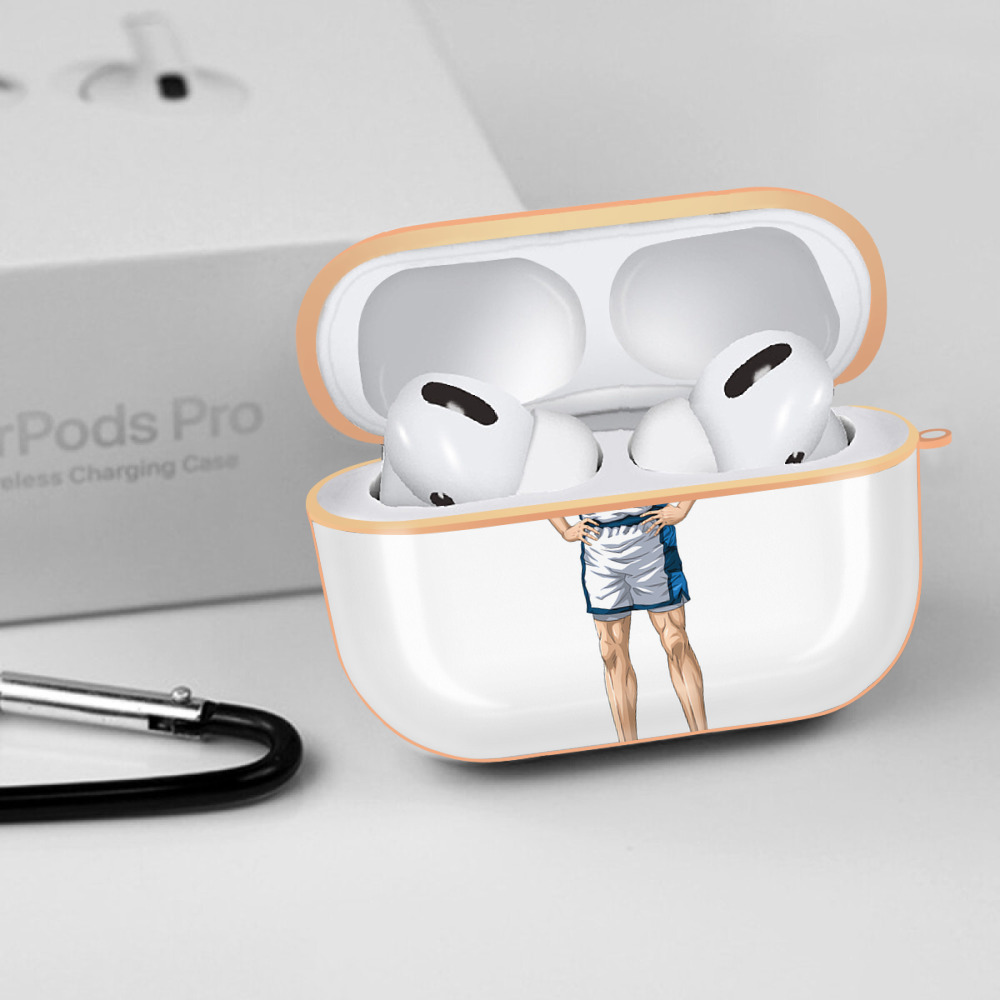SLAM DUNK／スラムダンク 【AirPods Pro用】ハードシェル保護ケース｜耐衝撃・防指紋・カラビナ付き商品仕様